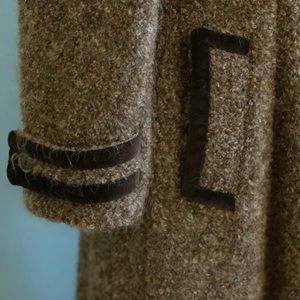 Coat. J. Peterman Co. 22 % wool beautifully lined.